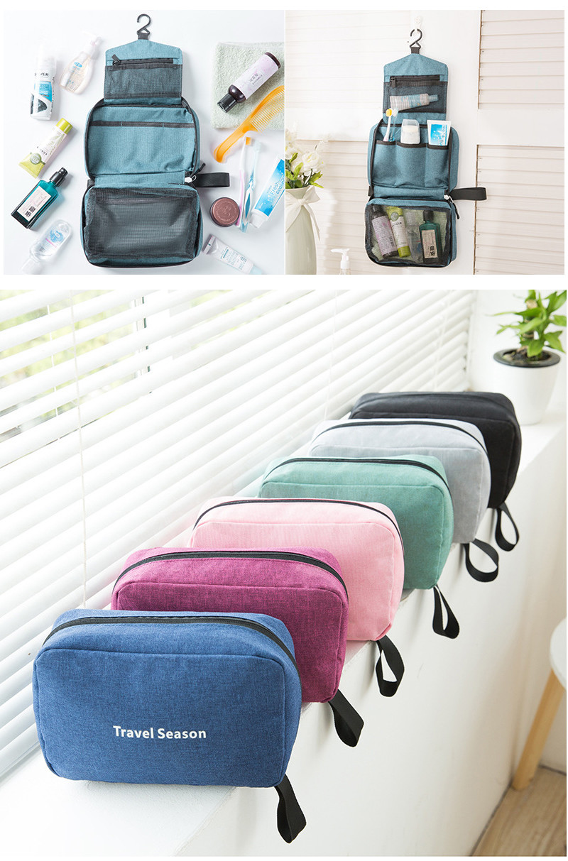 Waterproof Polyester Pouch Clutch Bag Cosmetic Bag For Women