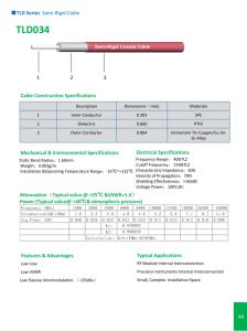 Wholesale TLD Series Semi-Rigid Cable from china suppliers