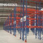 Commercial 96 *42 Inch Teardrop Pallet Rack Uprights Full Welded Anticorrosive