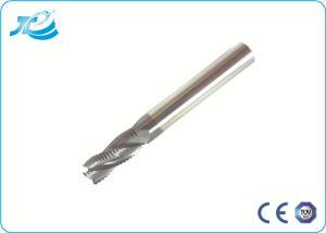 Wholesale High Speed End Mills Carbide Roughing End Mills 55 / 60 / 65 Hardness from china suppliers