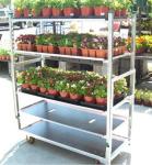 Flower Frame Seedling Cart Danish Plant Trolley Hot Galvanizing
