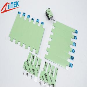 Wholesale Green Compressible Thermal Conductive Pad TIF140-15-07S with Ceramic Filled Silicone Rubber 1.5 W / mK, 60shore00 from china suppliers