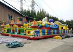 20x10m Octopus City Kids Giant Inflatable Amusement Park Made Of Lead Free Pvc