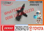 Common Rail Fuel Injector 23670-30410 Common Rail Injetor 295050-0210 For TOYOTA