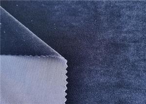 Wholesale Warp Knitted Stretch Velour Fabric Shrink Resistant For Garment from china suppliers