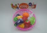Kitchen Pretend Role Play Children's Play Toys 12 Pcs Fruit Vegetable Cutting