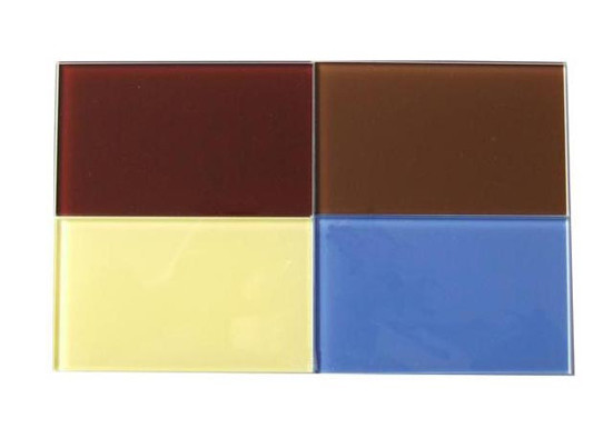 Stain Resistant Lacobel Painted Glass Easy Clean For Theatres / Cinemas