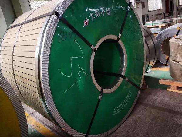SGS BV IQI TUV ISO Certified 304 316L Cold Roll Of Stainless Steel With 2B