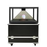 19” Full viewing angle 360 Degree Holographic Display Hologram Advertising