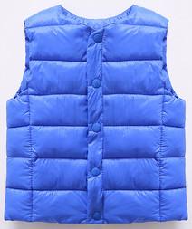Wholesale Anti Shrink Kids Lightweight Down Jacket , Children's Down Vest For Boys Girls from china suppliers