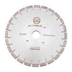 Wet/Dry Cutting Diamond Powder Alloy Steel Saw Blade for Granite D350MM 400MM