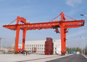 Wholesale Truss Type 500T Double Girder Gantry Crane 28.5M Span Outdoor Overhead Crane from china suppliers