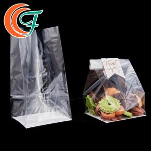 Wholesale Heat Seal Food Storage Flat Bottom OPP Packaging Bag Square Bottom OPP Plastic Bag from china suppliers