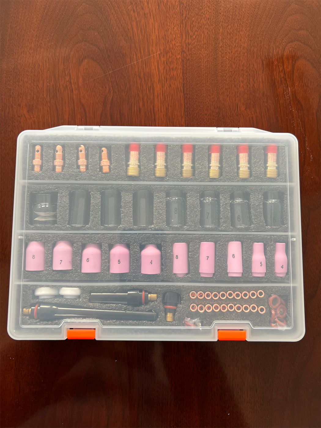 Advanced TIG Welding Torch Set with Ceramic Cup and Clear Nozzle 17 18 26 74 Kits