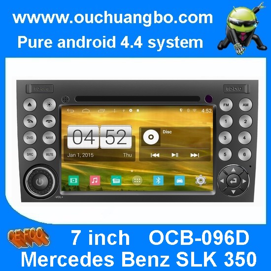 Ouchuangbo autoradio DVD gps multimedia Mercedes Benz SLK 350 android 4.4 OS support 4 cor