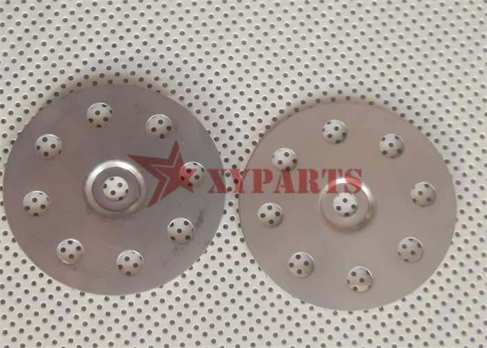 70mm Stainless Steel Disc Washers With Perforated Round Hole For Insulation Boards