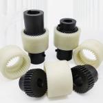 Forged Steel Precision Flexible Gear Coupling Curved Tooth Low Maintenance
