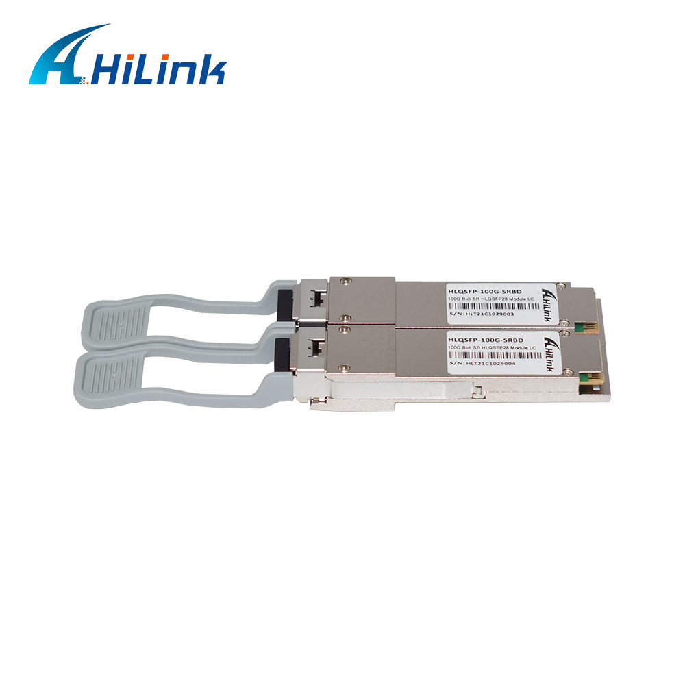 SRBD 100G QSFP28 Transceiver Dual Rate Multimode 850/900nm Duplex LC PAM4 Optical Module