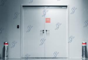 Wholesale Finished Surface Industrial Steel Door Metal Swing Door For Stairwell OEM ODM from china suppliers