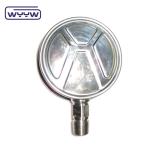 Stainless Steel Liquid Filled Water Pressure Gauge , High Pressure Gauge Meter
