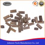 1000 - 3500mm Surface Grinding Segments , Diamond Stone Cutting Disc