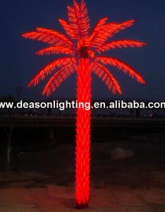 Wholesale Artificial led COCONUT tree light/ lamp for outdoor park decoration led coconut palm tree from china suppliers
