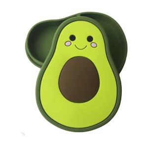 Wholesale Avocado Shape Baby Training Feeding Silicone Plate Customized Bpa Free from china suppliers