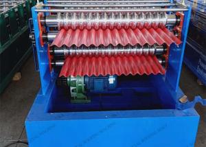 Wholesale Automatic 5.5kw Corrugated Roofing Machine Sinus 10 TON Steel Roofing Machine from china suppliers