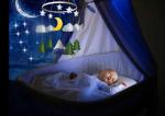 EN71 Fabrics Starry Woodland Night Felt Nursery Decoration