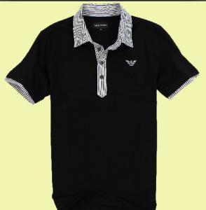 Wholesale Breathable Cotton POLO T Shirts For Men American Style / Embroidering Logo Available from china suppliers