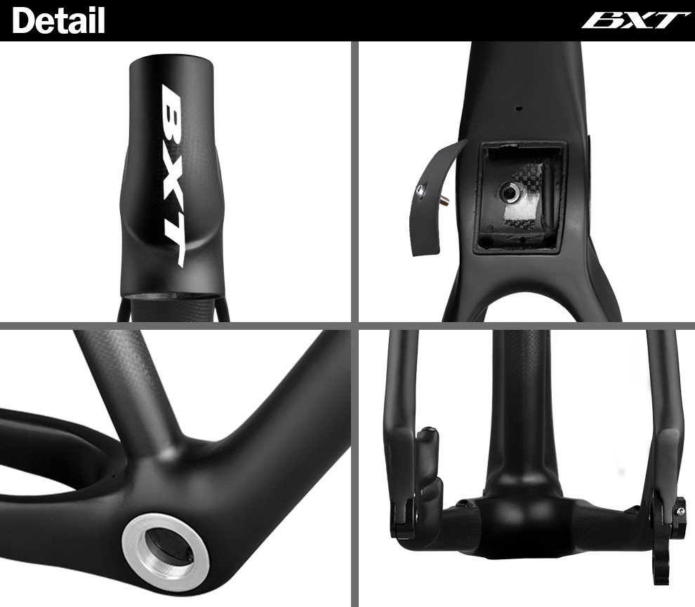 Full Carbon Fiber Mountain Bike Frame Hardtail 29er Gloss Matte Black MTB Bicycle Frame