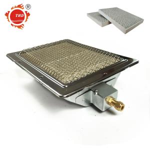 Wholesale HD220 Ceramic Gas BBQ Grill Burners Infrared Energy Saving With Brass Nozzle from china suppliers