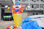 2.6H M Clown Customize Inflatable Advertising Products , Usb Mini Inflatable Air