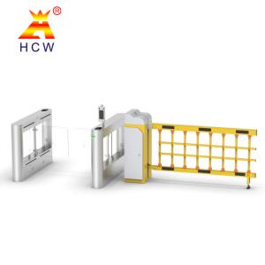 Wholesale Luxury Small Swing Turnstile Gate RS485 / RS232 communication For Community Scenic Gym from china suppliers