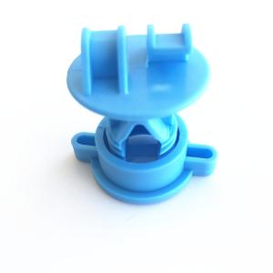Wholesale Round post insulator of electric fence IST003BL Screw on round post insulator blue color from china suppliers