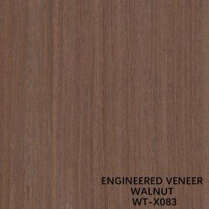 Wholesale Reconstituted Walnut Wood Veneer Straight Grain Customized Length 2030mm For Furniture Face from china suppliers