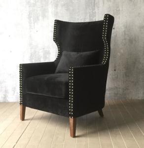 Wholesale Fabric upholstery oak wood hotel lounge chair/single sofa/living room single sofa from china suppliers
