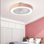 Residential Dimmable Light Ventilador De Teto Decorative Remote Control Acrylic