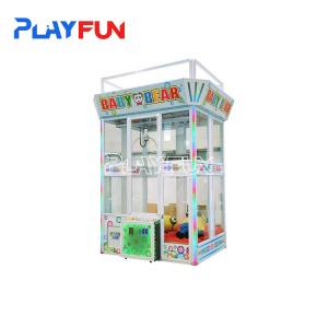 Wholesale big size gift doll toys baby bear big huge skill toy crane catcher machine arcade claw from china suppliers