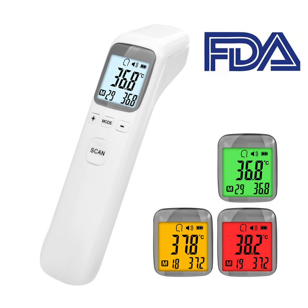 Non Contact Infrared Medical Forehead Thermometer With Auto Shut Off