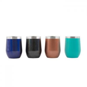Wholesale Multi Colors Stainless Steel Wine Glasses 10oz / 12oz For Outdoor Activities from china suppliers