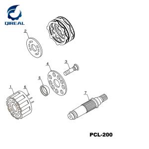 Wholesale PCL-200-18B Hydraulic Swing Motor Spare Parts Repair Kit for Yuchai YC55 Excavator from china suppliers