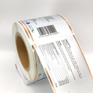 Wholesale Glassine Cosmetic Product Labels CMYK Printable Shiny Sticker Paper from china suppliers