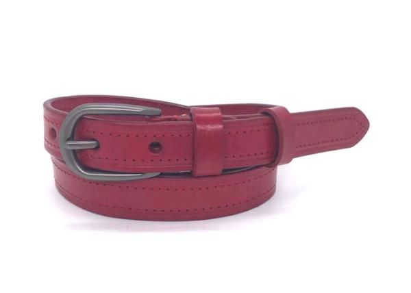 Genuine Leather Waist Dress Belt For Ladies Girls Jeans Pants / Women Skinny
