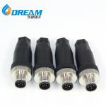 M12 Connector 5 Pin Male Female 5-Pin Pinout Pole Cable Connectors