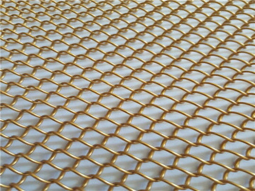 Anti Rust Stainless Steel Woven Wire Mesh Screen , Decorative Metal Screen Mesh