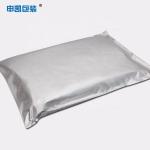 Custom Food Storage Bag Vacuum Seal Compressed 0.6mm Silver Aluminium Foil Pouch