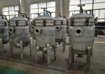 Stainless Steel Industrial Bag Filters No Leakage Flexible Operation