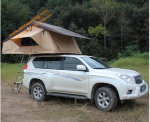Wholesale Outdoor Waterproof Aluminum Poles 2-4 People Travelling Camping Car Top Trailer Tent from china suppliers