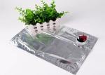 Red Wine / Oil / Water / Juice Detergent Aluminum Foil Bag With Tap Valve /